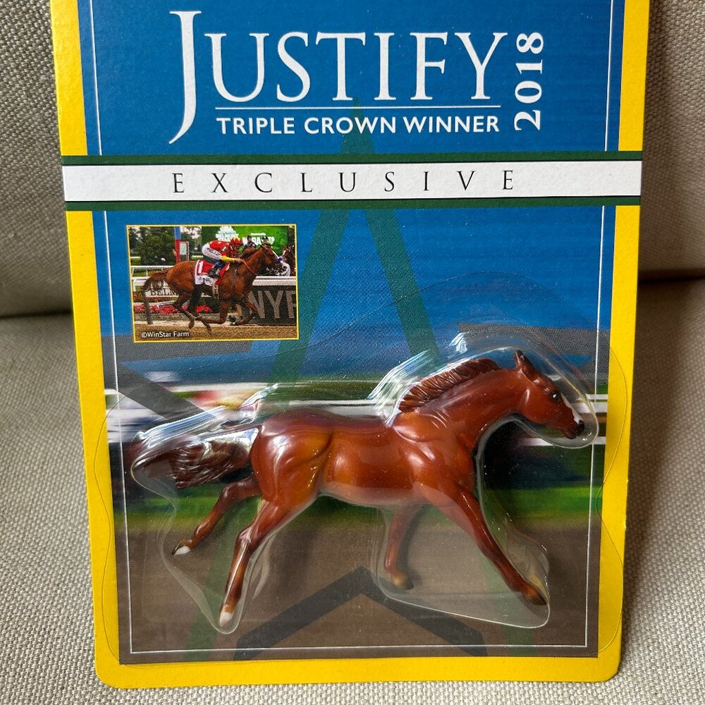 Breyer Stablemate Justify